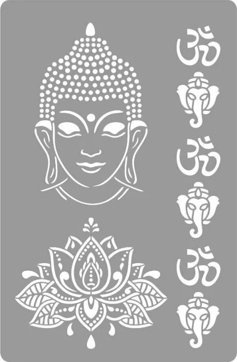 Stencil 20X30CM COD e3 - 04