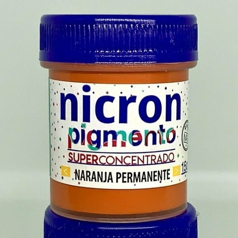 PIGMENTO NICRON 15 GR NARANJA PERMANENTE