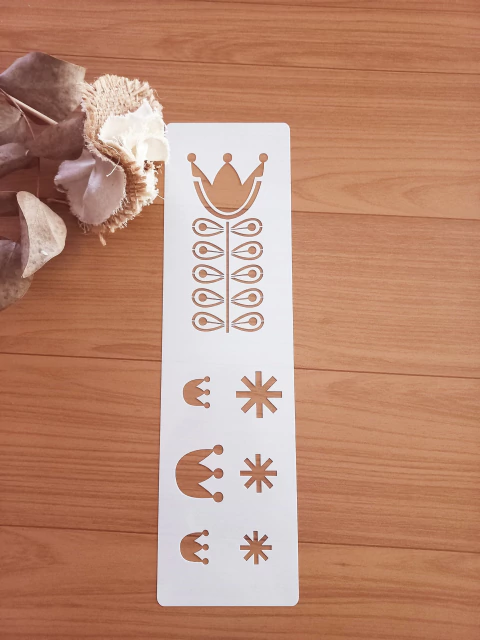 STENCIL 29X8CM COD S040