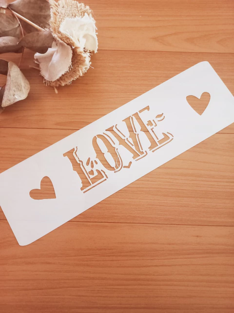 STENCIL 29X8CM COD S019