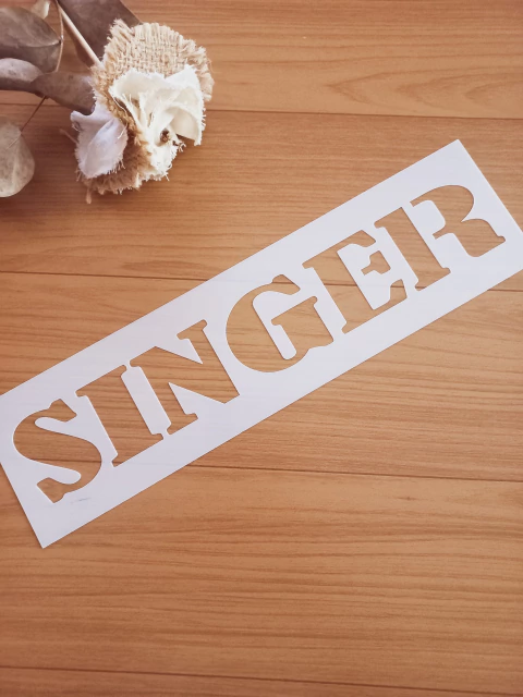 STENCIL 29X8CM COD S009