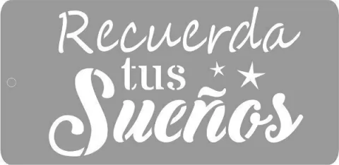 STENCIL 10X20CM COD l3-22