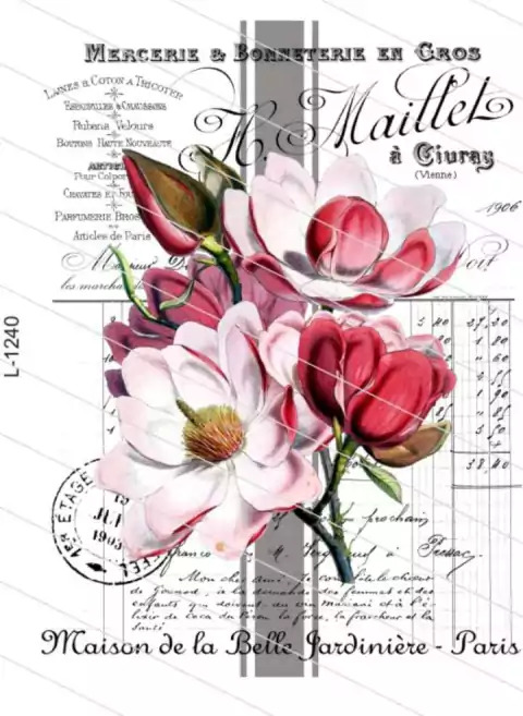 Lamina para transferencia a4 buenos deseos COD 1240