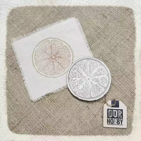 Sello our hobby (10cm x 10cm) COD 012