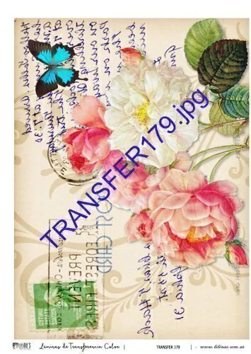 Lámina de Transferencia A4 50Gr Titina´s Mod 179