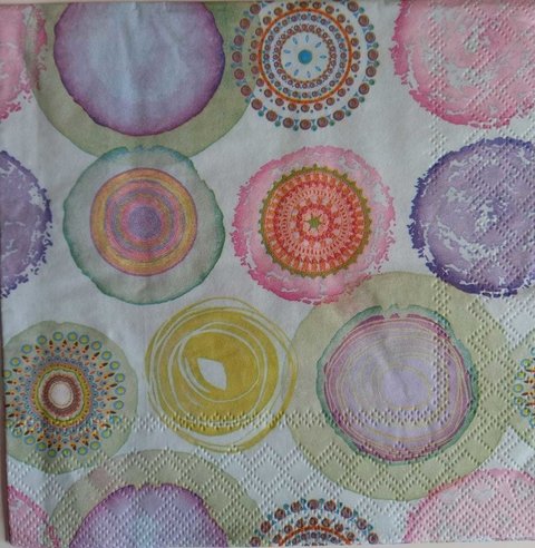Servilleta para Decoupage Importada 33x33cm S20
