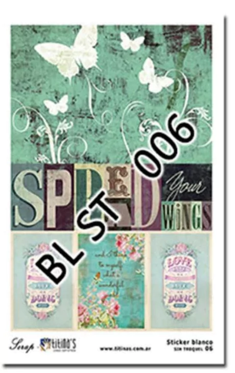 Lámina para Decoupage Autoadhesiva 14x20 Mod 06