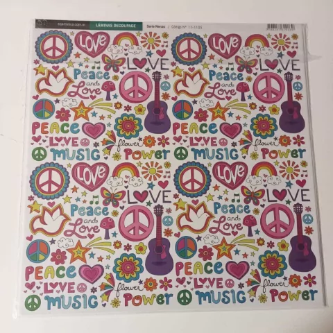Lámina para Decoupage EQ Arte N°1105