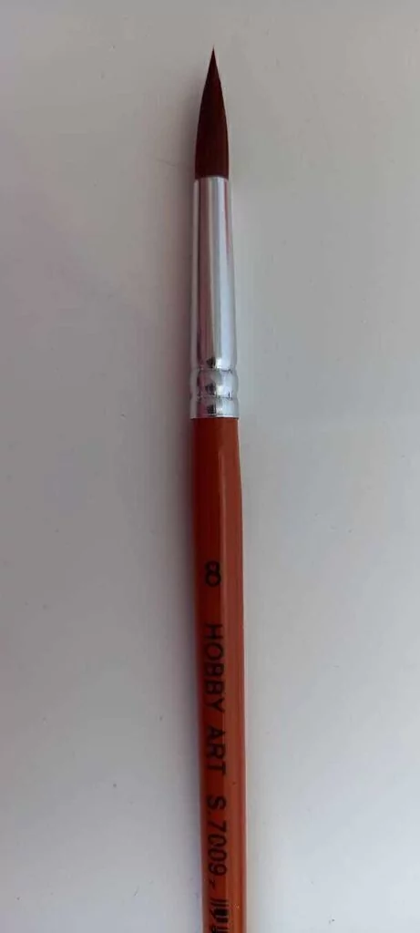 Pincel Redondo Hobby N°8