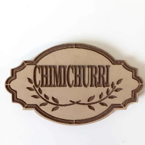 Sello Bajo Relieve 845 (10x6)