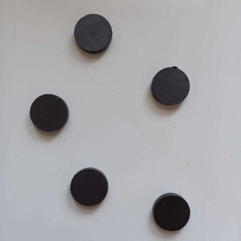 Imanes x 5 Unid 1cm x 3mm