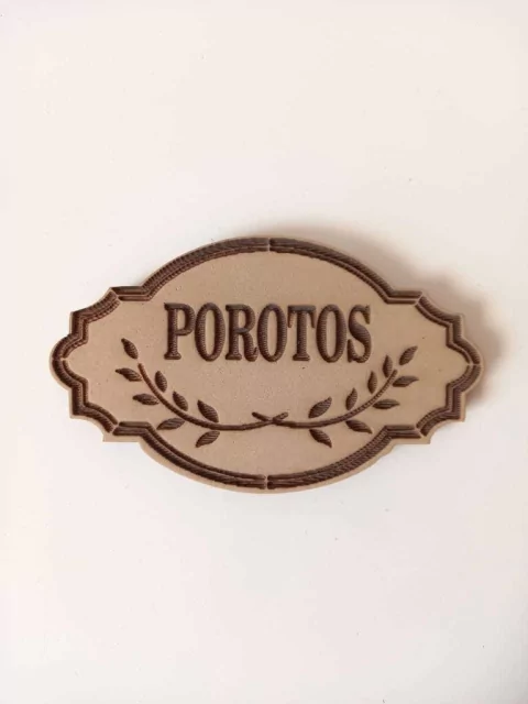 Sello Bajo Relieve 901 (10x6)