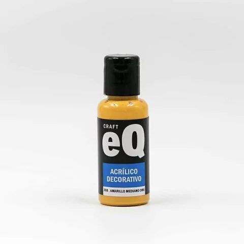 Acrílico EQ Arte Amarillo Mediano Oro x 50cc