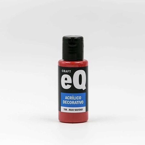 Acrílico EQ Arte Rojo Navidad x 50cc
