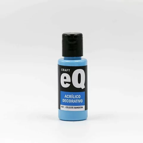 Acrílico EQ Arte Celeste Bandera x 50cc