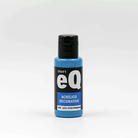 Acrílico EQ Arte Azul Cyan Primario x 50cc
