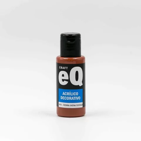 Acrílico EQ Arte Tierra Siena Tostada x 50cc