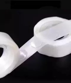Cinta Botón Silicona Adhesiva Pega Globos X 100 Unidades