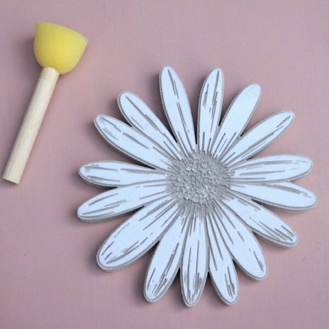 Sello Margarita - 13cm x 13cm