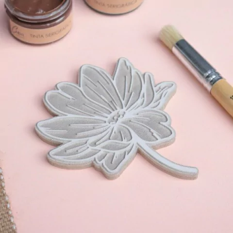 Sello Flor Silvestre 12,5cm x 14cm