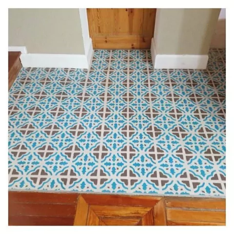 Stencil azulejo 15x15cm