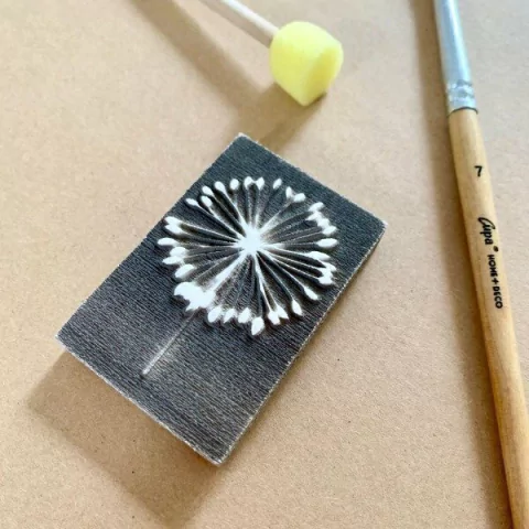 Sello Diente de Leon 4X6