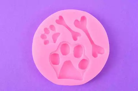 MOLDE SILICONA HUELLA 7CM APROX