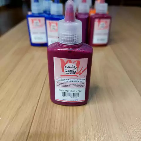 TINTA INDELEBLE AL AGUA X 25CC ROSA