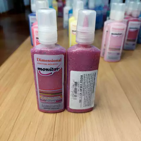 DIMENSIONAL RELIEVE ROSA VIEJO GLITTER X 40CC