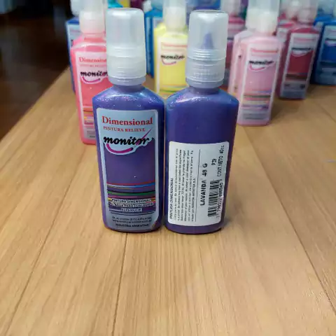 DIMENSIONAL RELIEVE LAVANDA GLITTER X 40CC