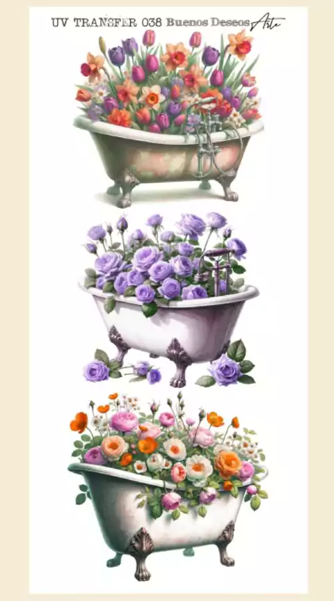 TRANSFER UV BUENOS DESEOS 20X10CM COD.038