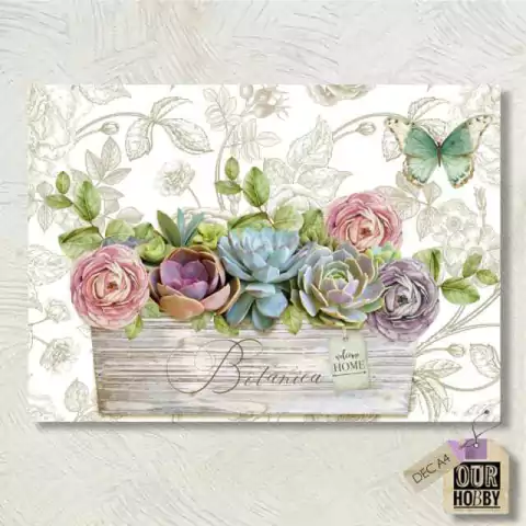 Papel para decoupage a4 our hobby COD 506