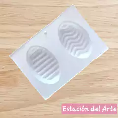 MOLDE JABON MASAJEADOR 10X6CM C/U COD 182 - Estación del Arte 