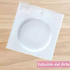 MOLDE 10CM P/POSAVASO/PORTAVELAS Y MAS (PARA USAR CON CEMENTO, RESINA ECOLOGICA, YESO) COD 337 - tienda online