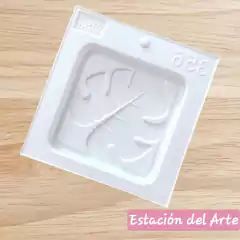 MOLDE 10CM P/POSAVASO/PORTAVELAS Y MAS (PARA USAR CON CEMENTO, RESINA ECOLOGICA, YESO) COD 356 - Estación del Arte 