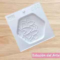 MOLDE 11X10CM P/POSAVASO/PORTAVELAS Y MAS (PARA USAR CON CEMENTO, RESINA ECOLOGICA, YESO) COD 333 - tienda online