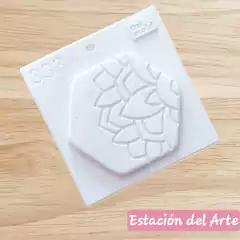 MOLDE 11X10CM P/POSAVASO/PORTAVELAS Y MAS (PARA USAR CON CEMENTO, RESINA ECOLOGICA, YESO) COD 333 - Estación del Arte 