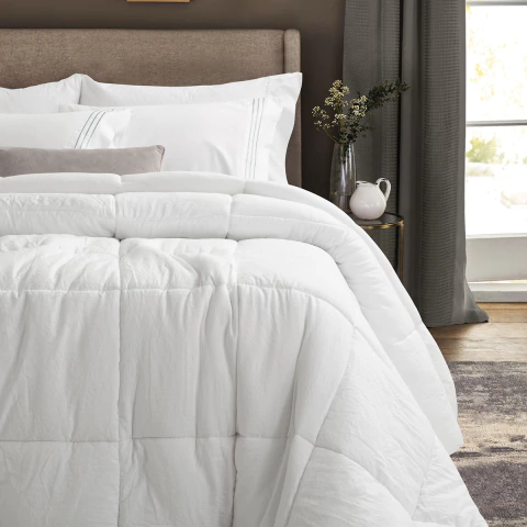 Acolchado Plumón Oxford Platinum Queen Size - comprar online