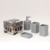 Set 4 piezas Gris - comprar online