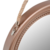 Espejo Colgante Soga Bronce - comprar online