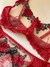 Conjunto Natasha - vermelho - Eufloria Lingerie