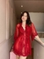 Robe de Tule Crysna - Vermelho - Poá - comprar online