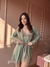 Robe Milca - Verde alecrim - comprar online
