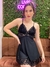 Camisola Milca - Preta - Eufloria Lingerie