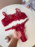 Conjunto Natasha 2.0 - Vermelho - Eufloria Lingerie