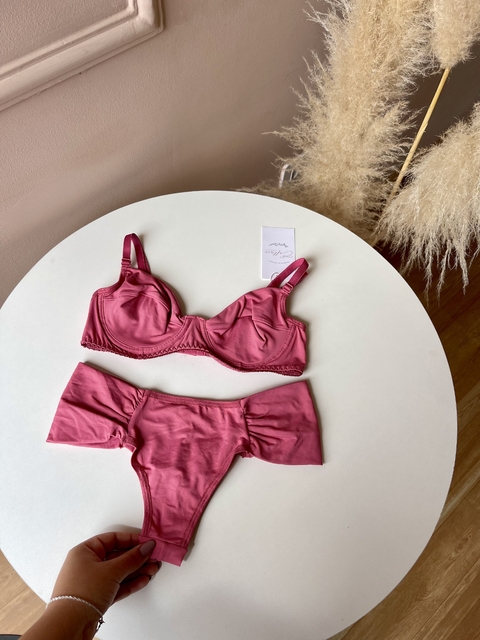 Conjunto Candy - Rosa Seco