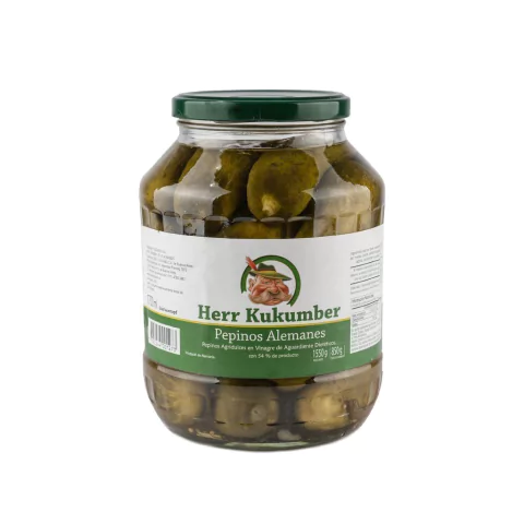 PEPINILLOS ALEMANES AGRIDULCES HERR KUKUMBER (Origen Alemania)