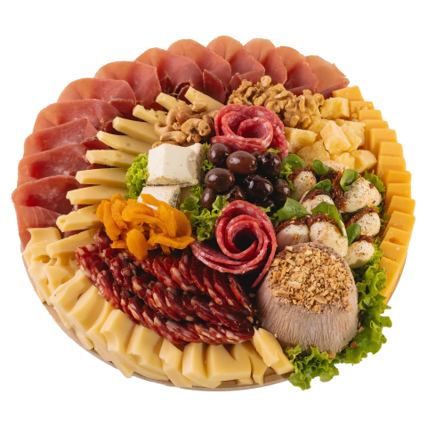 Picada de Quesos y Fiambres Deluxe (Grande)