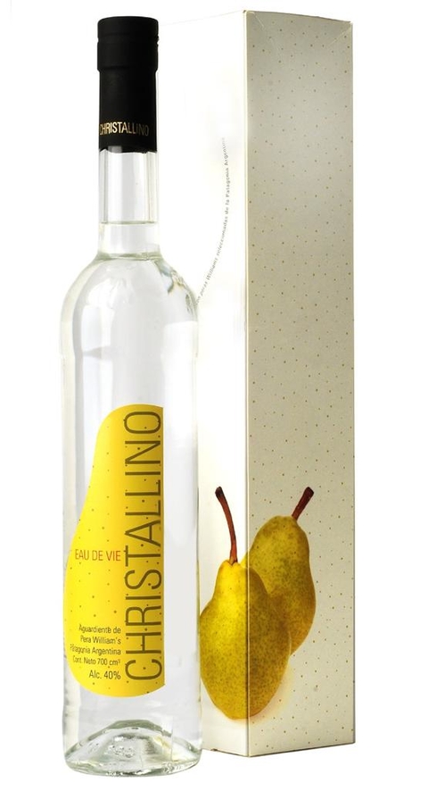 Christallino Agua Ardiente de Pera x 700 ml