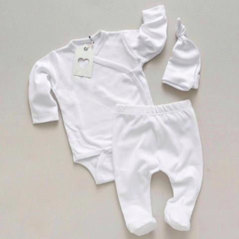 Ajuar 3 piezas "cruz"